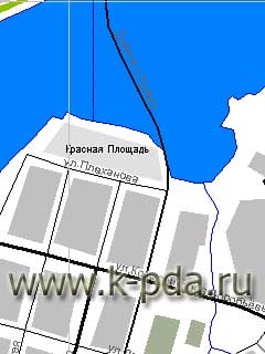 GPS карта Чебоксар для ГИС Русса