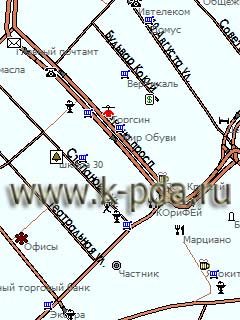 GPS карта Иваново для ГИС Русса