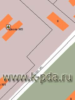GPS карта Троицка для ГИС Русса