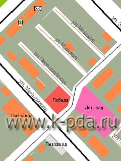 GPS карта Тихорецк для ГИС Русса