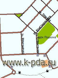 GPS карта Города Юрга для ГИС Русса