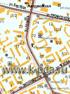 GPS карта Сургут для ГИС Русса