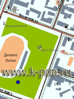 GPS карта Саратова для ГИС Русса