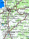 GPS карта Псковской области для ГИС Русса
