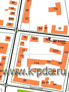 GPS карта Пензы для ГИС Русса