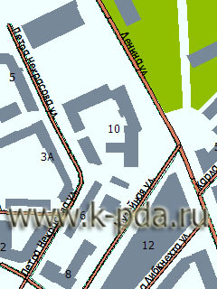 GPS карта Омска для ГИС Русса
