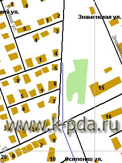 GPS карта Нижнего Новгорода для ГИС Русса
