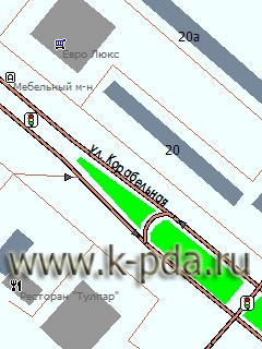 GPS карта Нижнекамска для ГИС Русса
