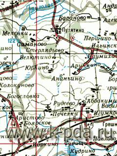 GPS карта Ярославской области для OziExplorer