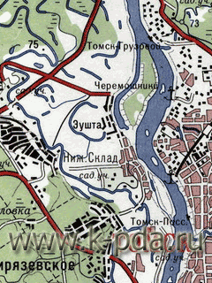 GPS карта Томского района для OziExplorer