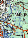 GPS карта Тамбовской области для OziExplorer