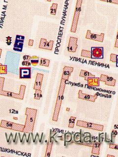 GPS карта Череповца для OziExplorer