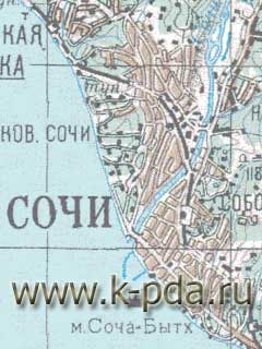 GPS карта Краснодарского краядля OziExplorer