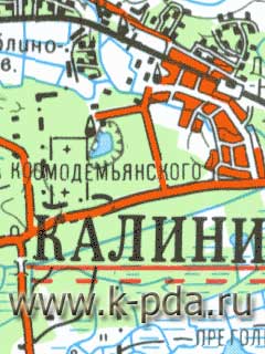GPS карта Калининградской области для OziExplorer