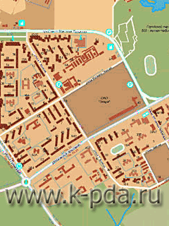 GPS карта Чебоксардля OziExplorer