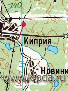 GPS карта Новгородской области для SmartComGPS