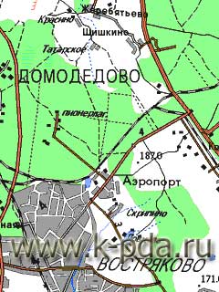 GPS карта Московской области для SmartComGPS