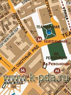 GPS карта Москвы для SmartComGPS