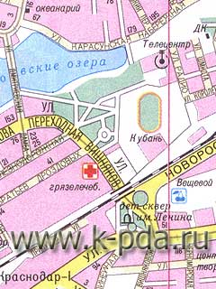 GPS карта Краснодара для SmartComGPS