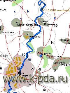 GPS карта Калининградской области для SmartComGPS