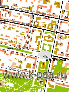GPS карта Белгорода для SmartComGPS