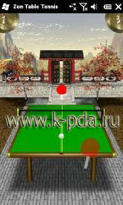 Игры для кпк и коммуникаторов Zen Table Tennis