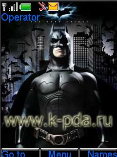 Тема для Nokia s40 Batman 2