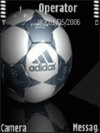 Тема для Nokia s60 Футбольный мяч adidas