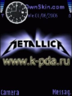 Тема для Nokia s60 nth Metallica